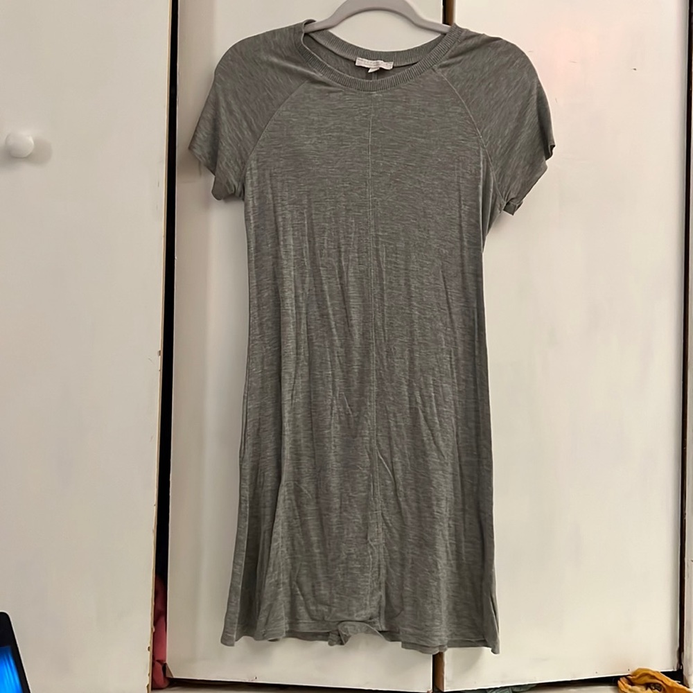 Grey tshirt dress